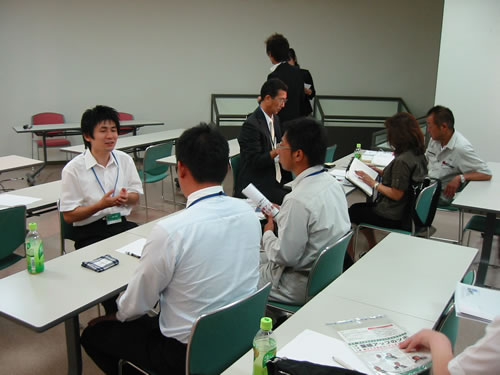 セミナー後の個別相談では参加者から粗利率アップの仕組み作りに対する相談がありました
